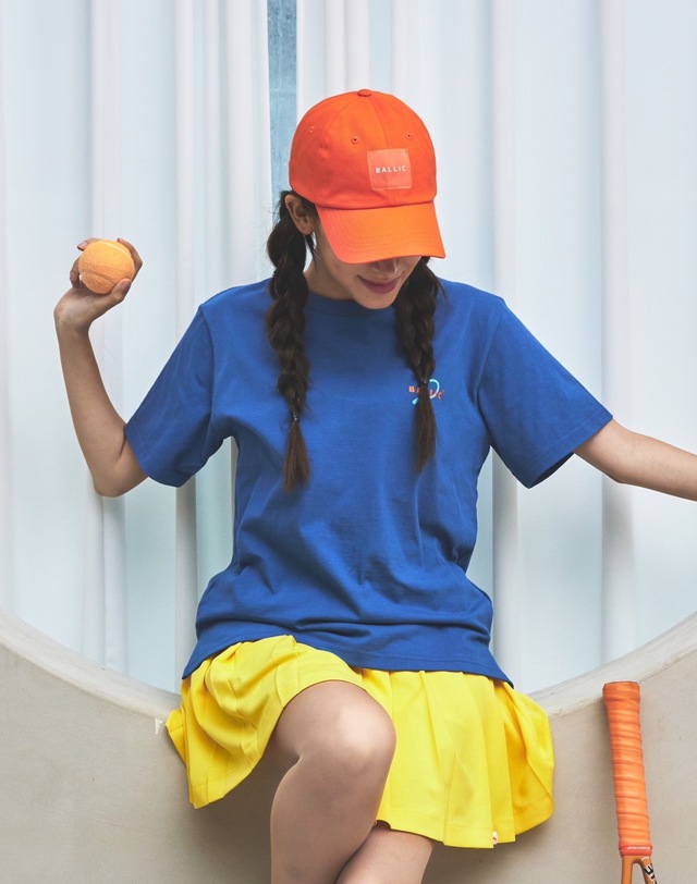 볼릭 BALLIC Tennis T-Shirt (Navy) 착용컷