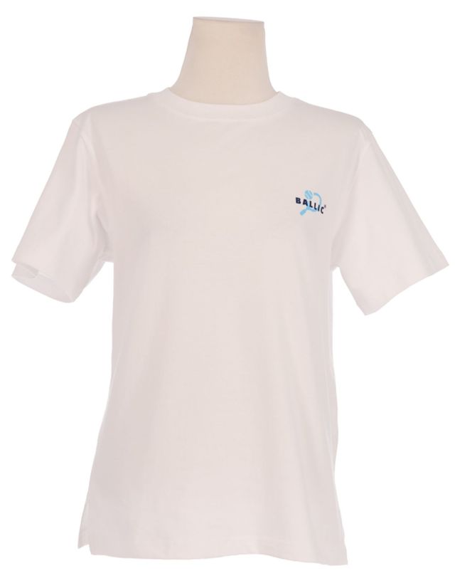 볼릭 BALLIC Tennis T-Shirt (Blue) 착용컷