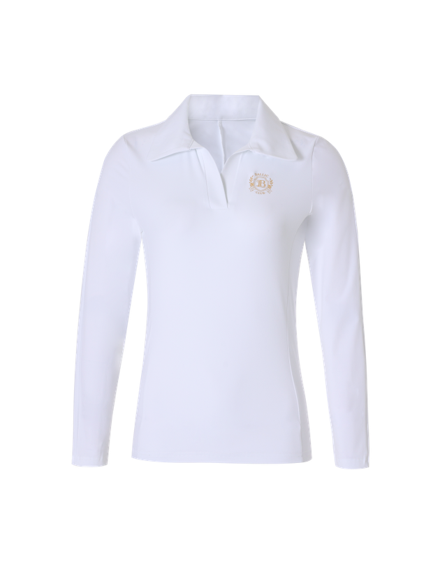 볼릭 Ballic FW Big Collar (White) 착용컷