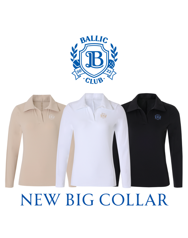 볼릭 Ballic FW Big Collar (Black) 착용컷