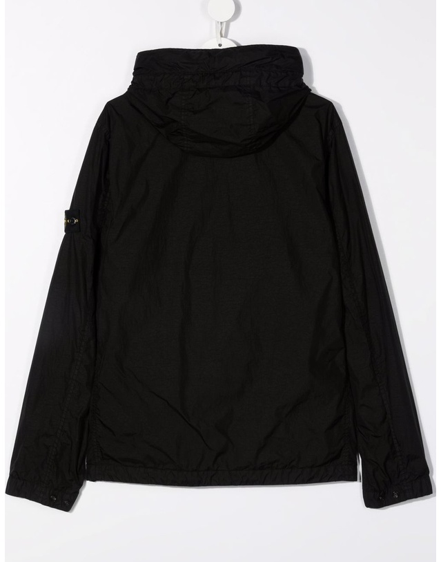 스톤아일랜드 스톤아일랜드 키즈 로고 패치 소매 자켓 761640233 6A-8A 착용컷