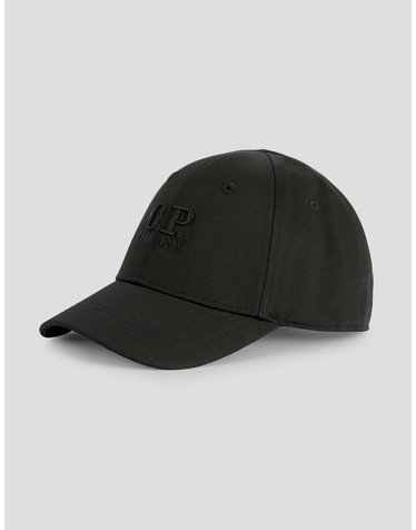 CP COMPANY U16 개버딘 로고 캡 모자 12CKAC073B