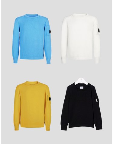 CP COMPANY U16 씨아일랜드 크루넥 코튼 12CKKN048A 12-14Y 여성55