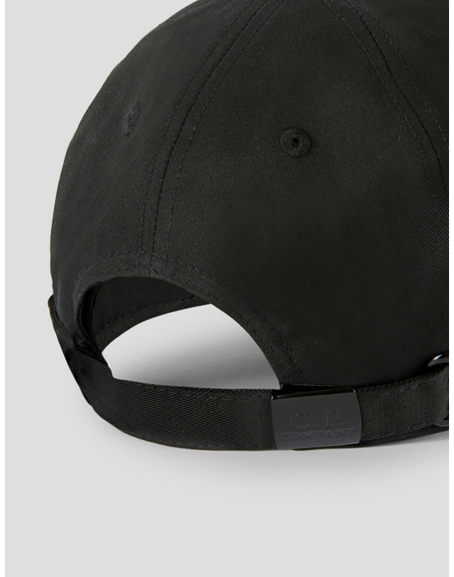 씨피컴퍼니 CP COMPANY U16 개버딘 로고 캡 모자 12CKAC073B 착용컷
