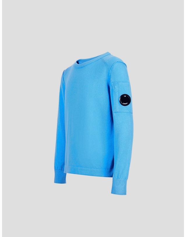 씨피컴퍼니 CP COMPANY U16 씨아일랜드 크루넥 썸머 코튼 12CKKN048A 4-6Y 착용컷