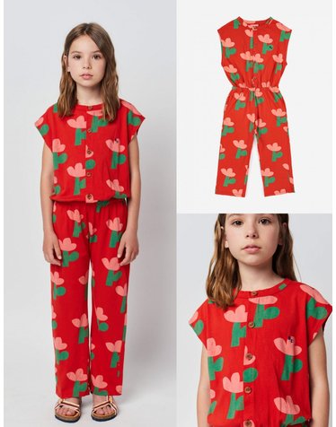 보보쇼즈 23SS 씨플라워 올오버 오버롤 123AC117