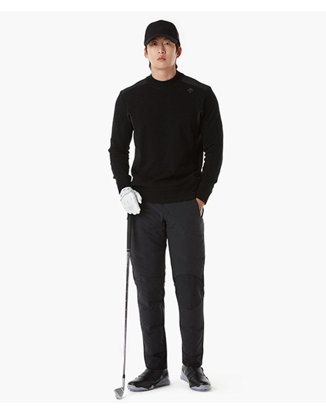 데상트 골프 [G-ARC COLLECTION] Hybrid Down Long Pants (DP41MFPTOA) 착용컷