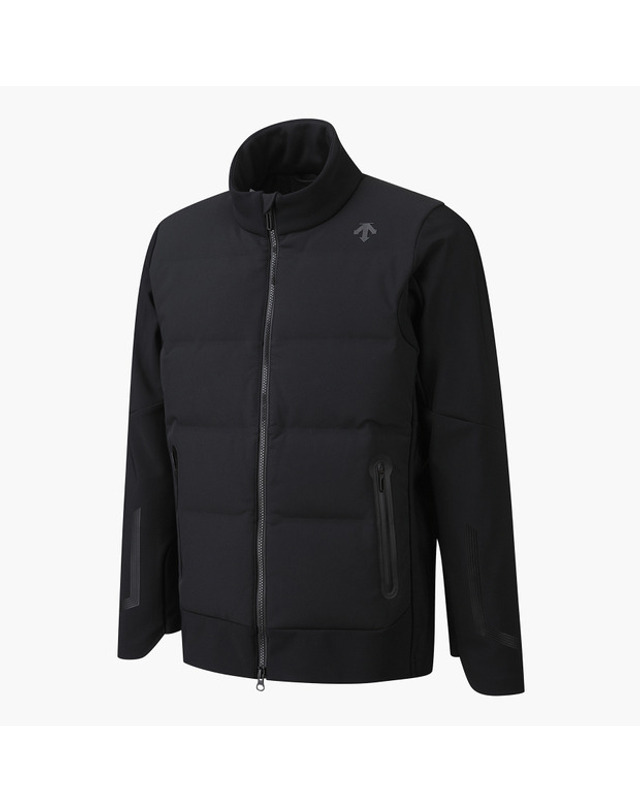 데상트 골프 [G-ARC COLLECTION] Full Zip Hybrid Down Jacket (DP41MFDJOA) 착용컷