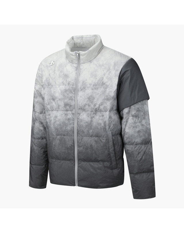 데상트 골프 아크먼트(ACMT) 남성 스윙 다운 점퍼 DQ42MFDJO2 착용컷