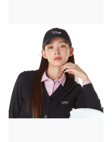 여성 플라워 스트링 포인트 캡 (GP322LCP81)