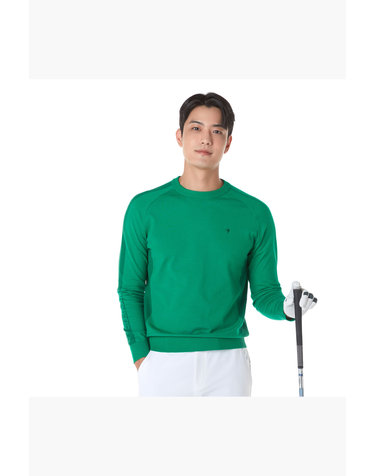 남성 라인 라글란 스웨터 (GP321MKP91)