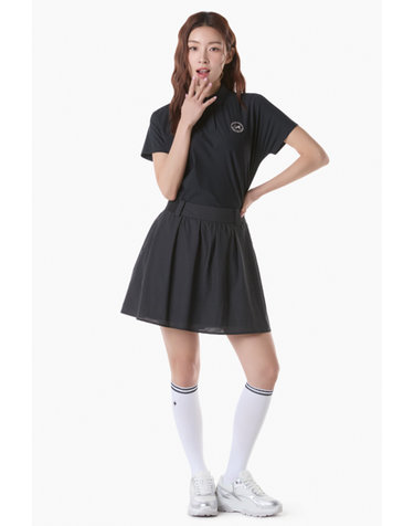 여성 게더 플레어 스커트 (GQ122LSK34)