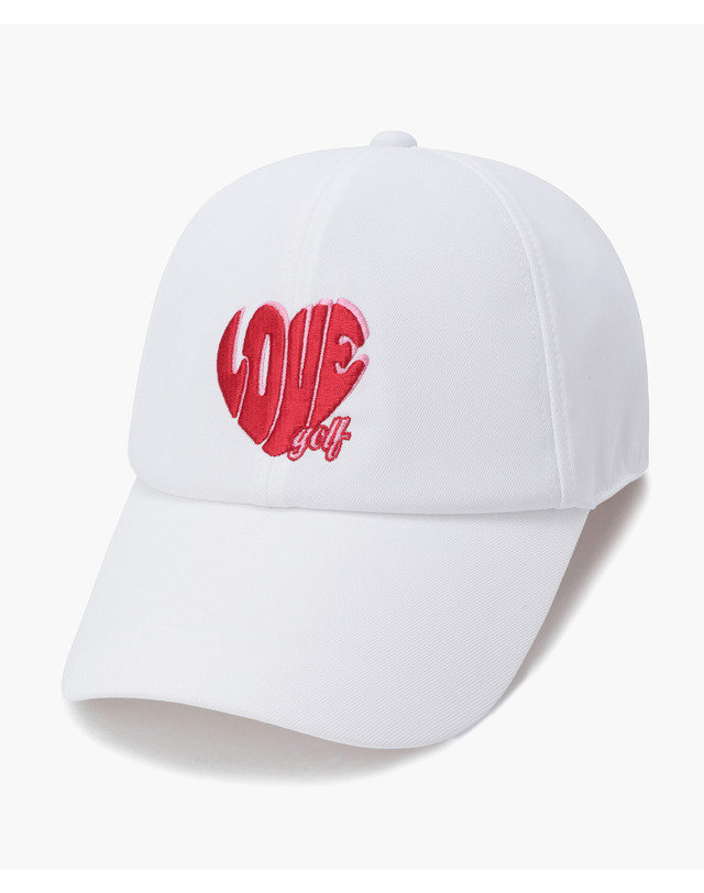 르꼬끄 스포르티브 르꼬끄 골프 여성 러브 볼캡 (GQ122LCP14) 착용컷