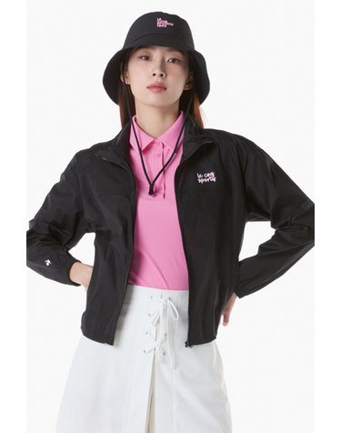 여성 경량 홑겹 하이넥 우븐 점퍼 (GQ222LBL41)