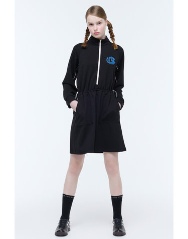 여성 기모 저지 원피스 _BLCK GQ322LOP93
