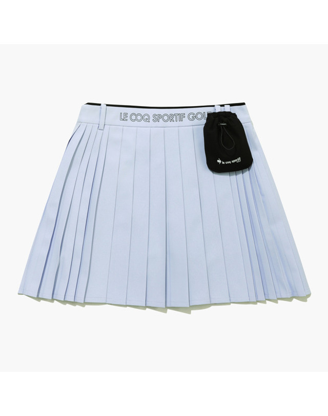 르꼬끄 스포르티브 르꼬끄 골프 여성 전체 플리츠 스커트 (GQ322LSK81) 착용컷