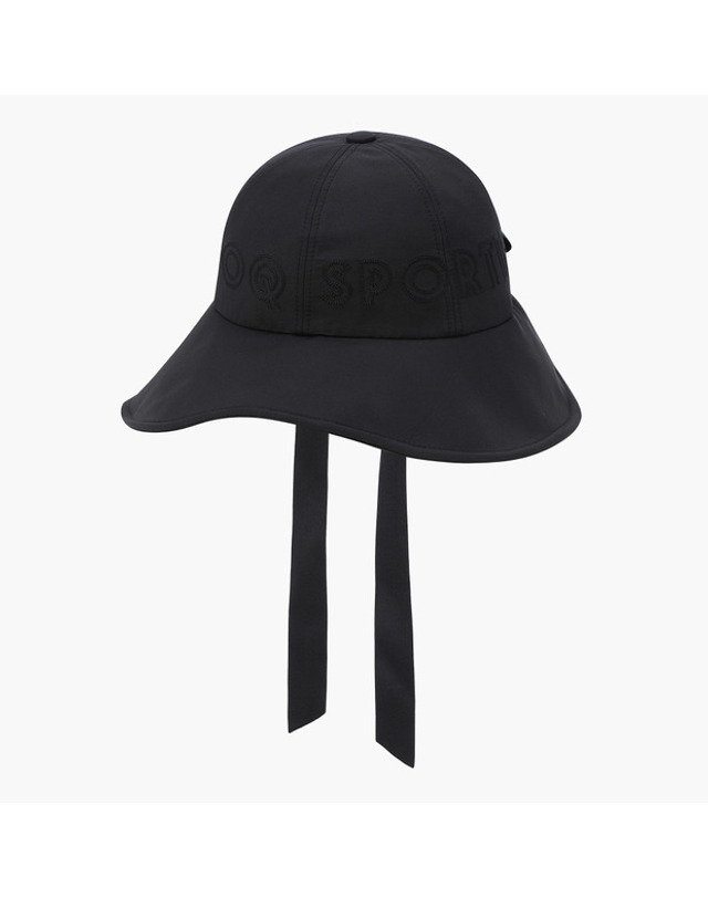르꼬끄 스포르티브 르꼬끄 골프 여성 리본탈부착 뒷트임 버킷햇 (GQ322LCP82) 착용컷