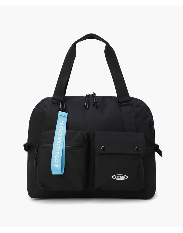 르꼬끄 스포르티브 르꼬끄 골프 여성 경량 나일론 보스턴백 (GQ322LBO82) 착용컷