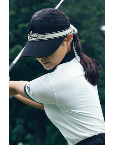 여성 솔리드 하이 바이저 _BLCK GR122LSV11