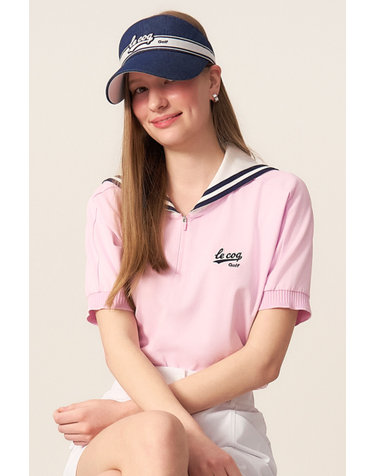 여성 마린 세일러 반팔 티셔츠 _PINK GR122LTS33