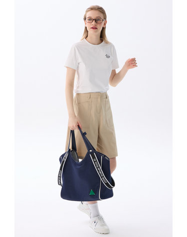 여성 웨빙 빅 쇼퍼백 _NAVY GR122LBG14