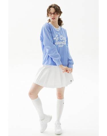 [배우 정혜성 PICK] 여성 밴딩 플리츠 스커트 _WHTE GR322LSK81