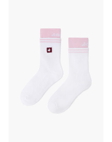 여성 레이어드 미들 삭스 _PINK GR322LSO84