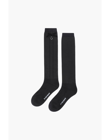 르꼬끄 골프 여성 클래식 리본 니삭스 _BLCK GR322LKS82