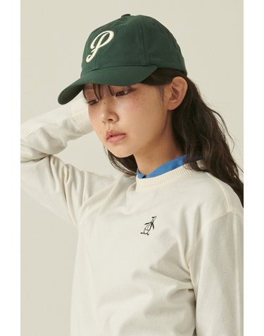 여성 로고 볼캡 딥그린(MQ122PCP21)
