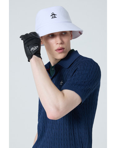 남성 양피 왼손 장갑 블랙 MR121MGL11