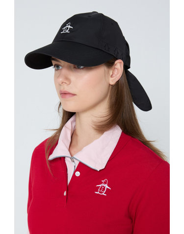 여성 에센셜 리본 볼캡 블랙 MR122LCP13
