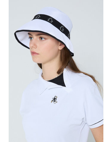 여성 메쉬 버킷햇 화이트 MR222LCP42