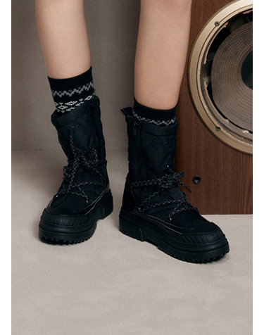 WINTER BOOTS W (여성 윈터부츠 W) 블랙 MR322SSH91