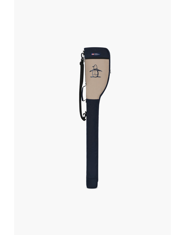 먼싱웨어 공용 숄더 하프백 네이비 MR111MCB23 착용컷