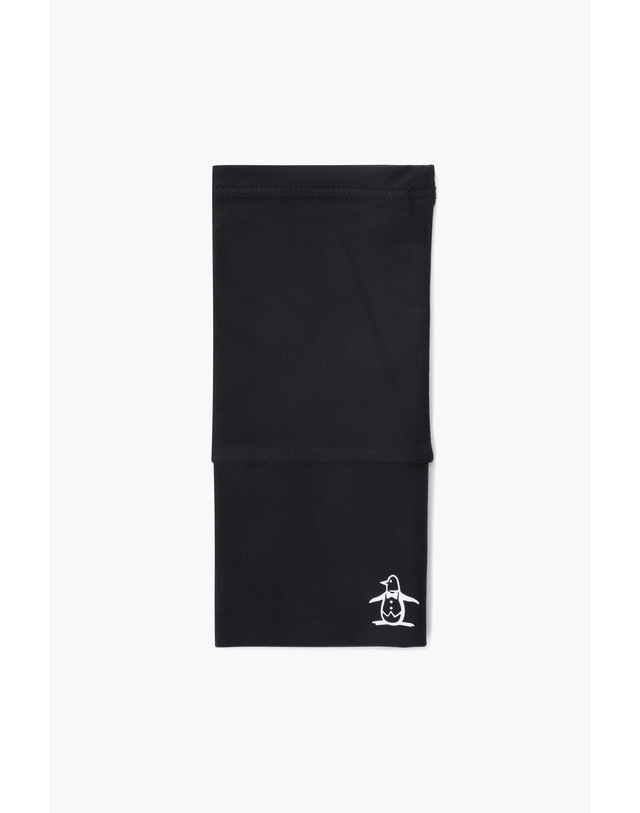 먼싱웨어 공용 냉감 손등 커버 블랙 MR211MCM43 착용컷