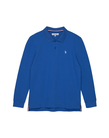 [USPA] 남성 긴팔 PQ 티셔츠 (로얄 블루)_MP26-TS108