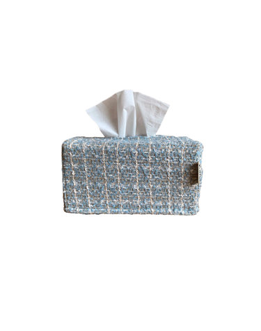 Forget Me Not Tweed 티슈케이스 2size