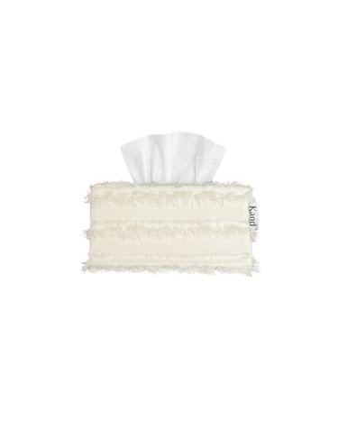Cream Tango Fringe 티슈케이스 2sizes