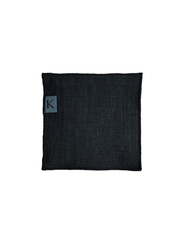칸드 Typewriter Linen 코스터 2colors 착용컷