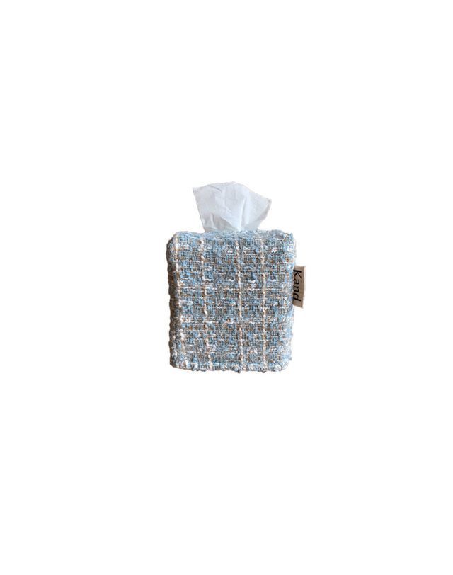 칸드 Forget Me Not Tweed 티슈케이스 2size 착용컷