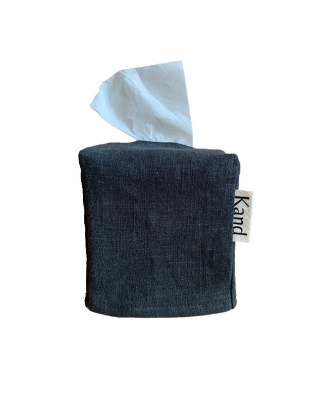 칸드 Linen Mini 티슈케이스 6colors 착용컷