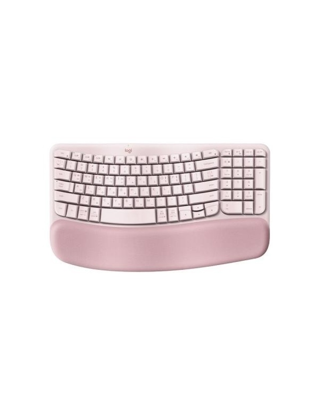 로지텍 [로지텍] 인체공학 무선 키보드 (색상 선택)/ WAVE KEYS 착용컷