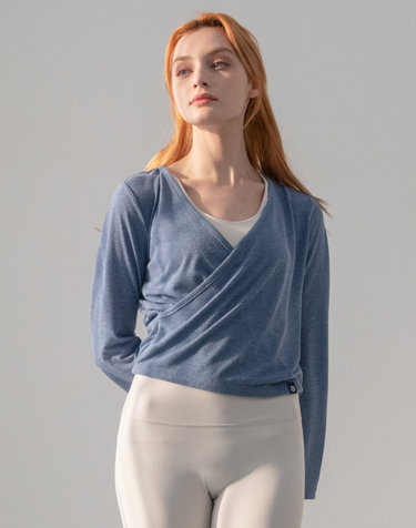 뒤란 워셔블 린넨 랩 커버업 가디건 DTF4S-4140 3colors