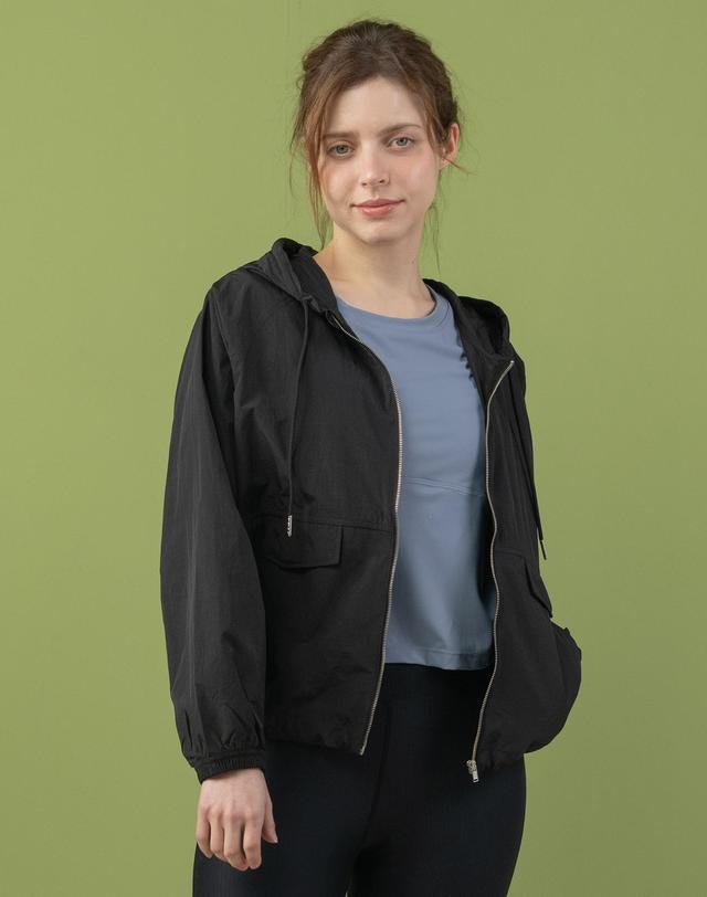 뒤란 뒤란 리츠 후드 데일리 바람막이 DTF6S-5150 4colors 착용컷