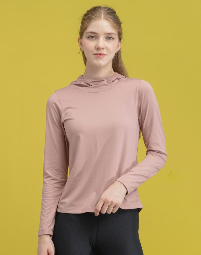 뒤란 뒤란 스무스 기모 하이넥 후드 티셔츠 DTF6W-4185 3colors 착용컷