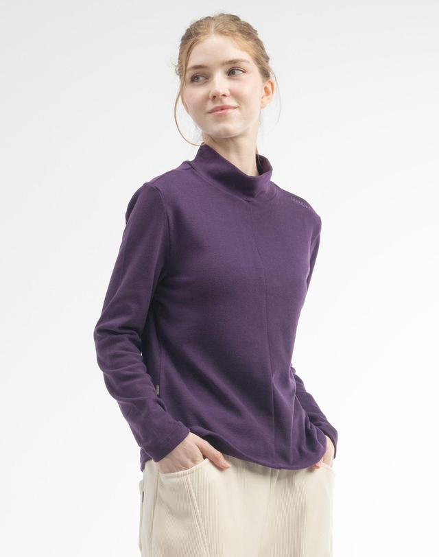 뒤란 뒤란 소프트 후리스 목폴라 티셔츠 DTF6W-4180 4colors 착용컷