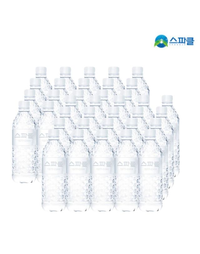 스파클 스파클 무라벨 생수 500mlX40병 물500ml 착용컷
