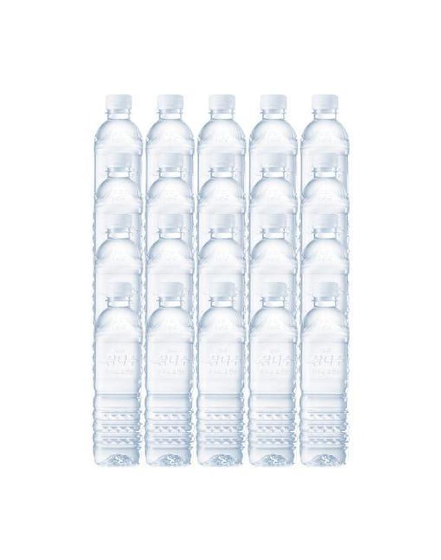 삼다수 제주 삼다수 그린 생수 500mlx80병 생수 물 착용컷