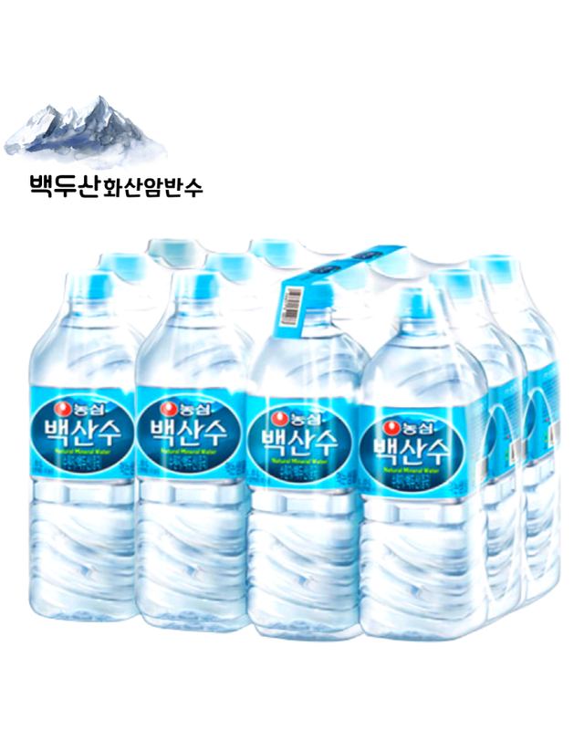 백산수 백산수 1l x 24입 생수1리터 착용컷