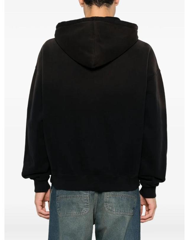 악셀아리가토 [해외직구] 26 FW 악셀아리가토 logo embroidered drawstring hoodie A4224003 TP458591926 착용컷